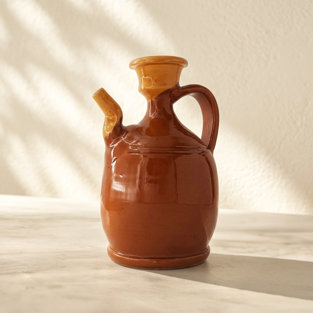 oliera pugliese giallo ocra ceramica da collezione - ceramica d'epoca - ceramica vintage - ceramica antica - ceramica pugliese antica - pezzi ceramica - ceramica antiquariato - ceramica grottagliese - ceramica rustica - vintage - antiques - pottery - homedecor - vintage decor - ceramica puglia - interior design