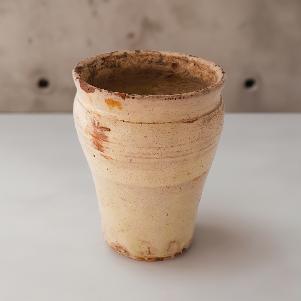 antico vaso confit grottaglie ceramica da collezione - ceramica d'epoca - ceramica vintage - ceramica antica - ceramica pugliese antica - pezzi ceramica - ceramica antiquariato - ceramica grottagliese - ceramica rustica - vintage - antiques - pottery - homedecor - vintage decor - ceramica puglia - interior design